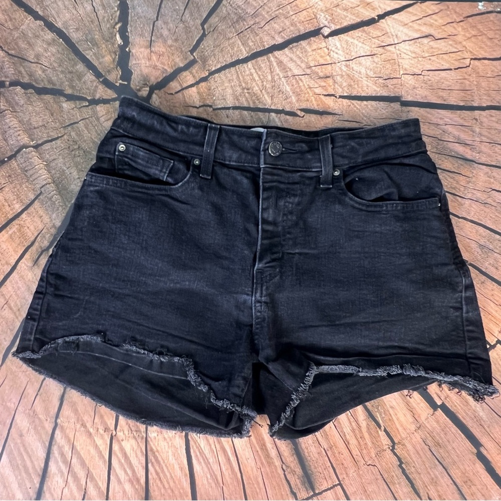 Signature‎ by Levi Strauss Dark Denim High Rise Jean Shorts